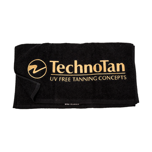 Black Towel (TT logo) — Large  (560mm X 1150mm)