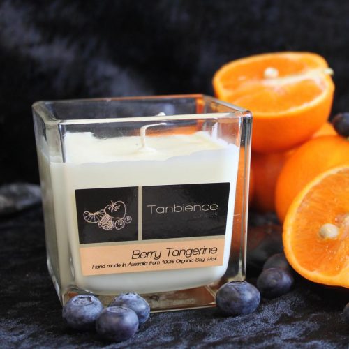 Berry Tangerine — Square Jar Candle