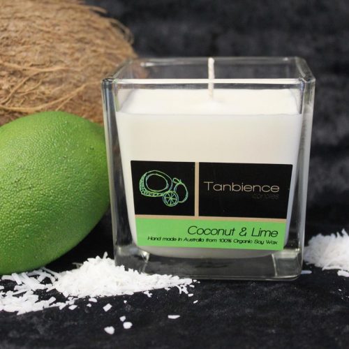 Coconut & Lime — Square Jar Candle