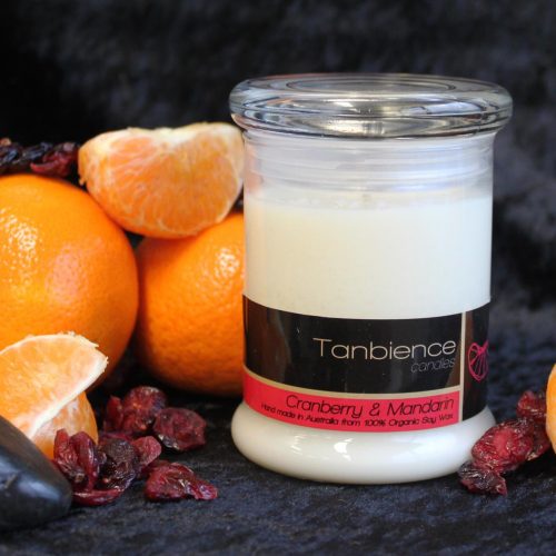 Cranberry & Mandarin — Round Jar Candle
