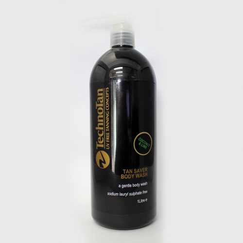 Tan Saver Body Wash — Coconut & Lime — 1Litre (pump bottle)