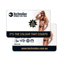 TechnoTan personalised Discount Card — Style A
