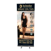 Complete TechnoTan Personalised Roll Up Banner - Style D